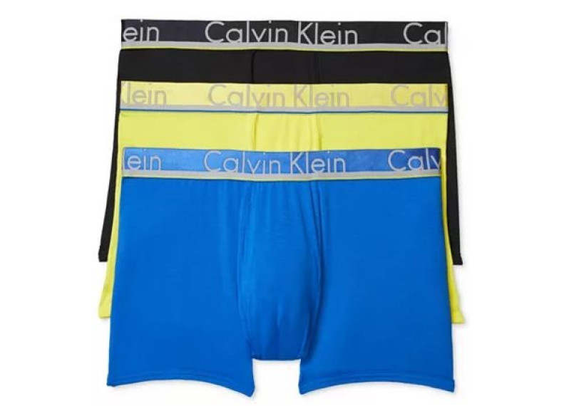 Calvin Klein Men's Comfort Microfiber Trunk 3 Pack